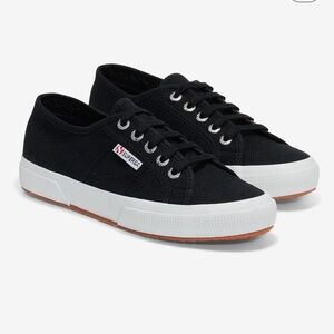 Superga 2750Cotu classic Sneaker, Black, NWT, size 9 women’s
